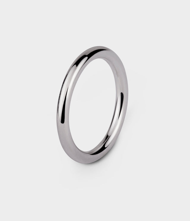 Halo Extra Slim Wedding Ring by Stephen Einhorn